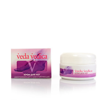Крем для ног разогревающий и расслабляющий Veda Vedica