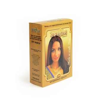 Маска для укрепления волос на основе хны Aasha Herbals