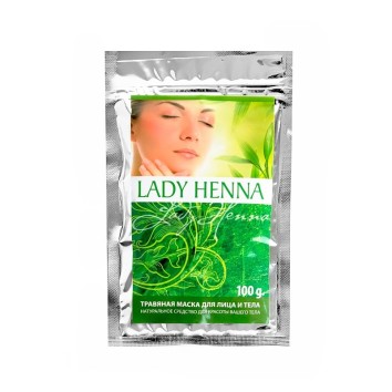 Травяная маска для лица и тела Lady Henna