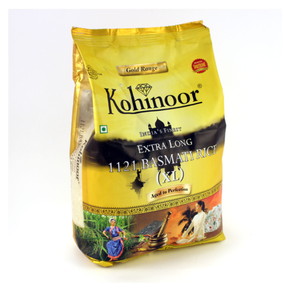 Рис басмати супер длиннозерный 2 кг. Kohinoor